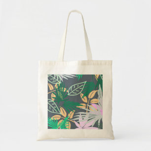 Tote Bag Vibes tropicales Feuilles Plantes