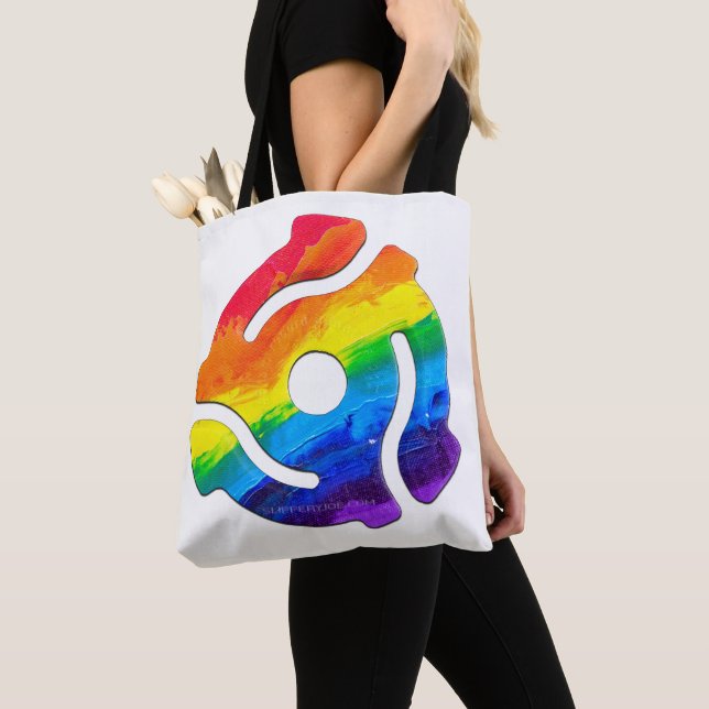 Tote Bag Vibran de l'adaptateur d'enregistrement SlipperyJo (De près)