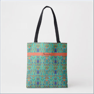 Tote Bag Vibrant Colors Egyptian Inspired