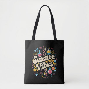 Tote Bag Vibrations Scientifiques Super Première Journée de