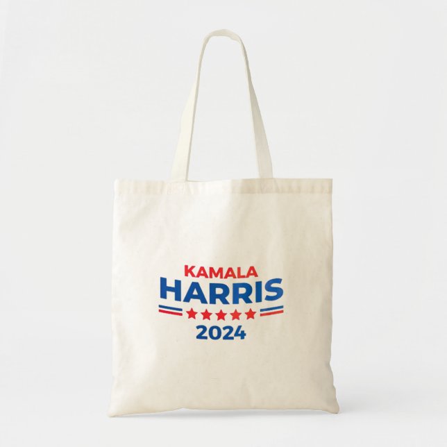 Tote Bag Vice-Président Kamala Harris pour Président 2024 (Devant)