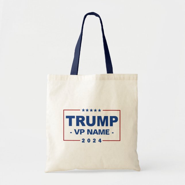 Tote Bag Vice-président Trump 2024 sur mesure (Devant)