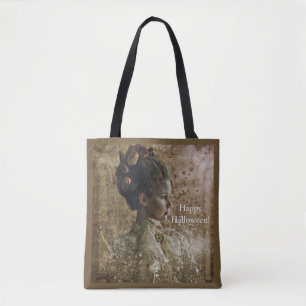 Tote Bag Victorian Ghost Lady in Waiting