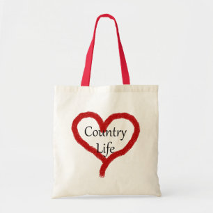 Tote Bag Vie à la campagne d'amour