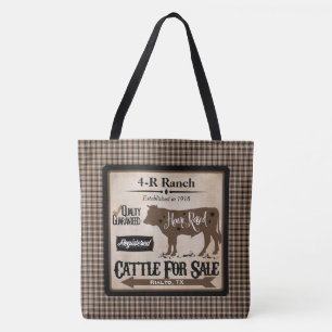 Tote Bag Vie à la campagne Fourre-tout personnalisé