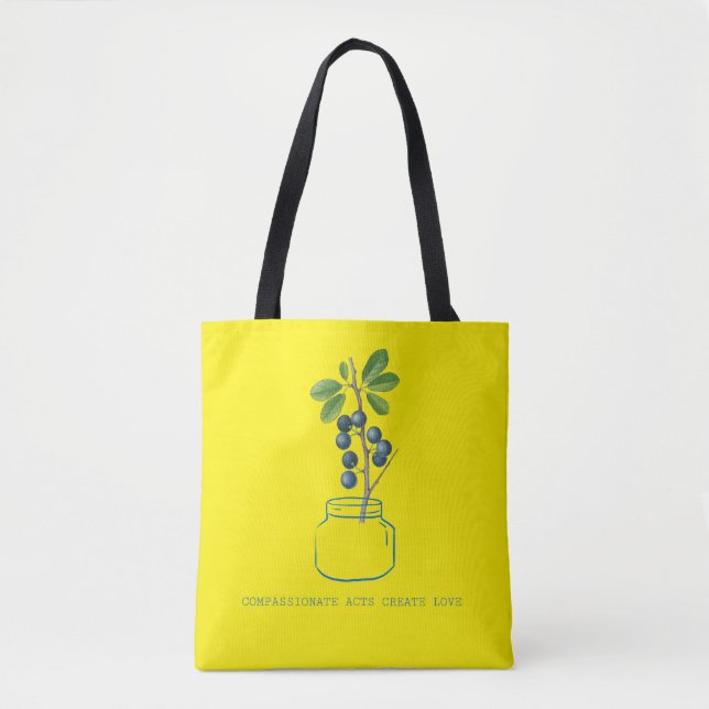 TOTE BAG VIE DE COMPASSION (Devant)