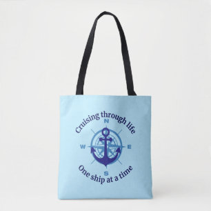 Tote Bag Vie de croisière nautique