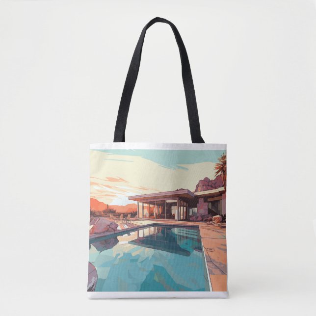 TOTE BAG VIE DE DÉSERT #3 (Devant)