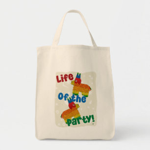 Tote Bag Vie De La Fête Drôle Pinata Cartoon Art