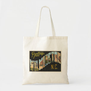 Tote Bag Vieille carte postale vintage de Wilmington la