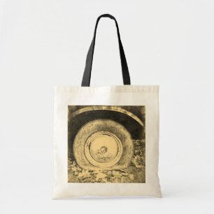 Tote Bag Vieille roue de voiture classique