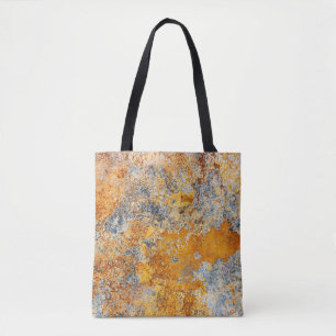 Tote Bag Vieille texture rouille, grunge arrière - plan mét
