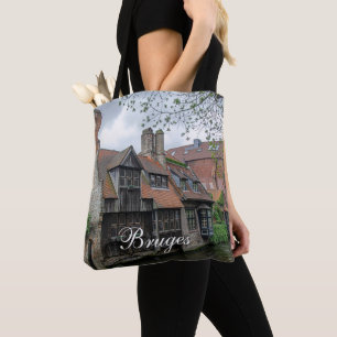 Tote Bag Vieille ville de Bruges en Belgique