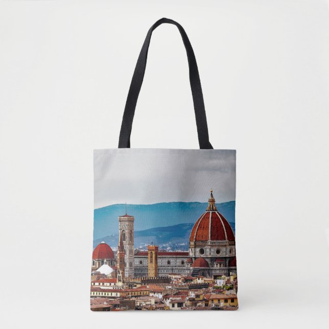 Tote Bag Vieille ville de Florence, horizon de l'Italie (Devant)