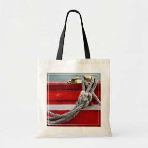 Tote Bag Vieilles cordes d'arc sur le crampon en laiton sur