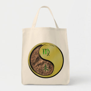 Tote Bag Vierge et chèvre métallique