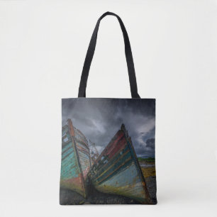 Tote Bag Vieux bateaux de pêche