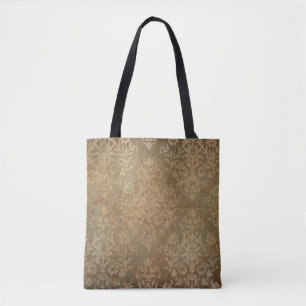 Tote Bag Vieux papier peint vintage. fond d'écran grunge,