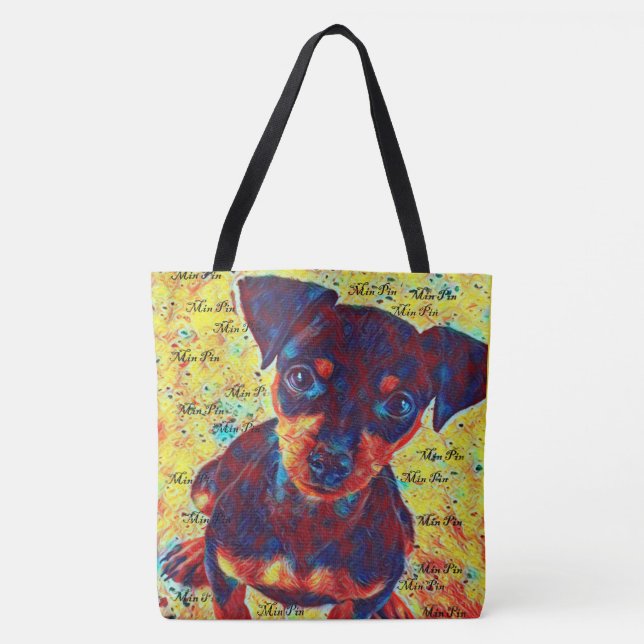 Tote Bag Vigoureux au Pin de minute (Devant)