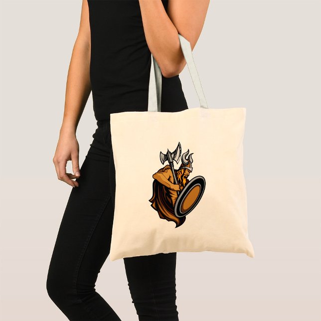 Tote Bag Viking Warrior (Créateur téléchargé)