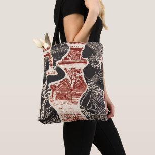 Tote Bag Village des femmes africaines tribales de la Joie
