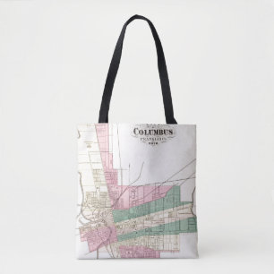 Tote Bag Ville de Columbus, le comté de Franklin, Ohio