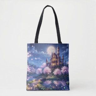 Tote Bag Ville de fantaisie et château