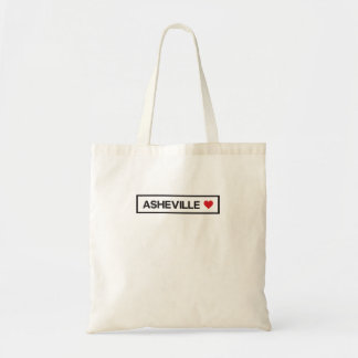 Tote Bag Ville State Pays Accueil I Love Asheville