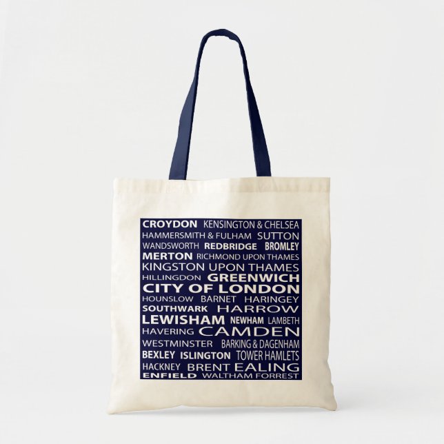 Tote Bag Villes de Londres (Devant)