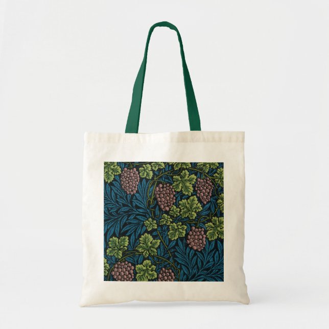 Tote Bag Vin Motif, William Morris (Devant)