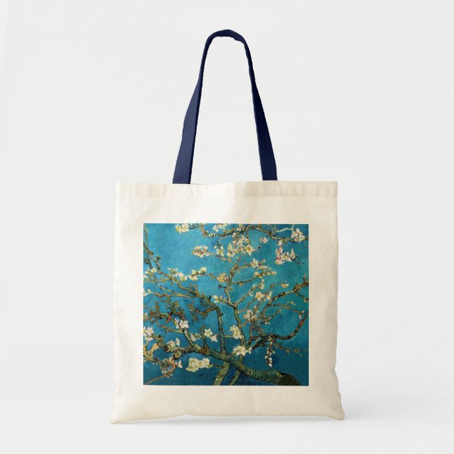 Tote Bag Vincent van Gogh, Amandier en fleurs (Devant)