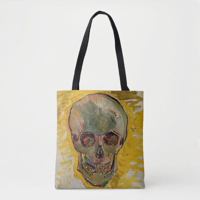 Tote Bag Vincent van Gogh - Crâne 1887 #2 (Devant)