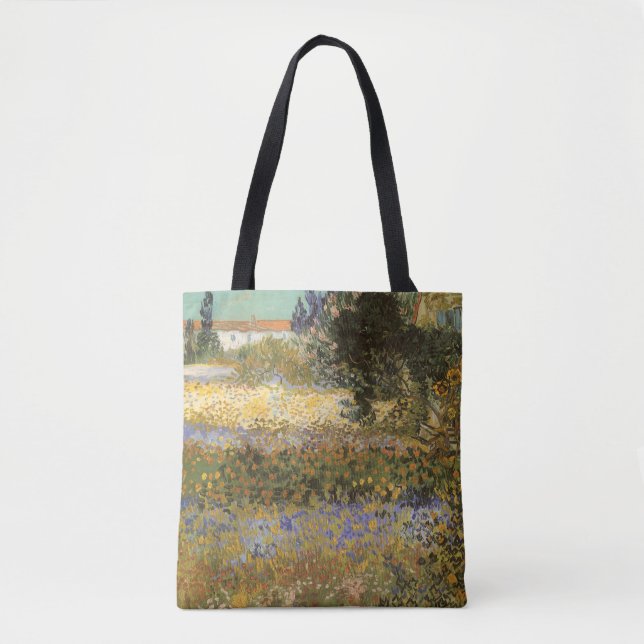 Tote Bag Vincent van Gogh - Flower Garden (Devant)