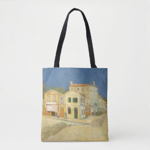 Tote Bag Vincent van Gogh - La Maison Jaune (La Rue)