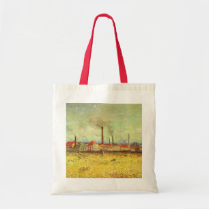 Tote Bag Vincent van Gogh - Les usines à Asnieres