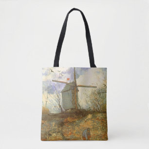 Tote Bag Vincent van Gogh - Moulin de la Galette, Windmill