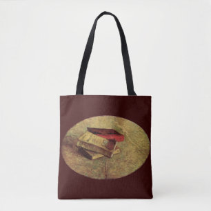 Tote Bag Vincent van Gogh - Nature morte avec trois livres