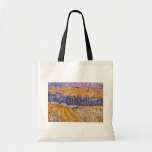 Tote Bag Vincent van Gogh - Paysage à Auvers sous la pluie