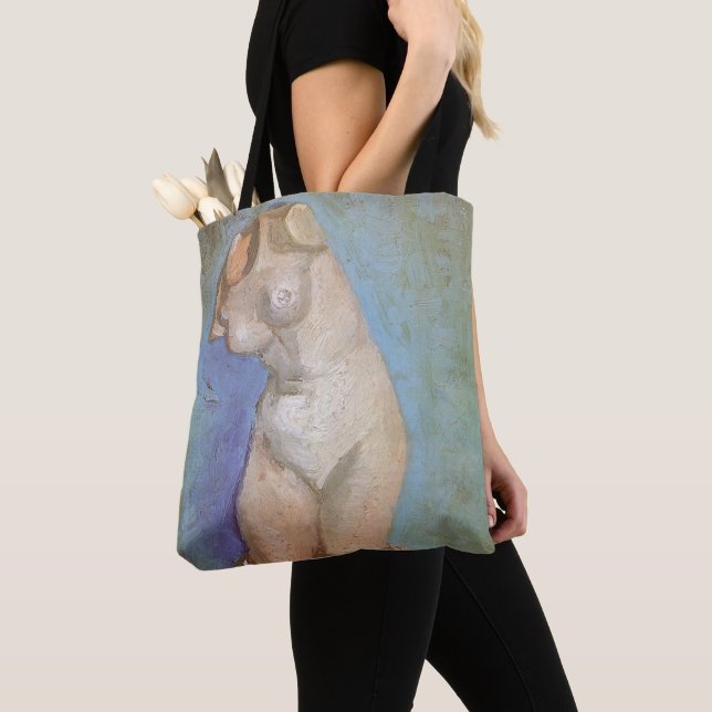 Tote Bag Vincent van Gogh - Plaster Statuette Femme Torso (De près)