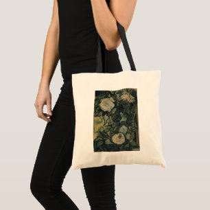 Tote Bag Vincent van Gogh - Roses et Scarabée