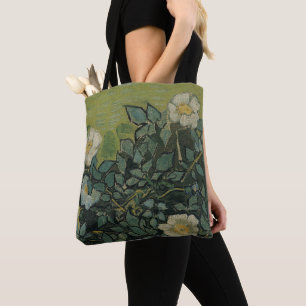Tote Bag Vincent van Gogh - Roses sauvages