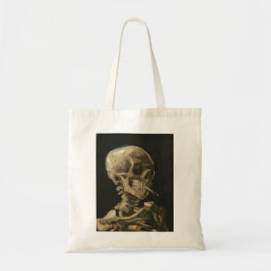 Tote Bag Vincent Van Gogh - Skull with Burning Cigarette
