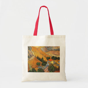 Tote Bag Vincent van Gogh - Vallée avec laboureur