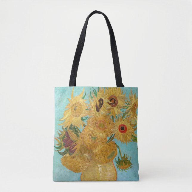 Tote Bag Vincent Van Gogh - Vase avec douze tournesols (Devant)