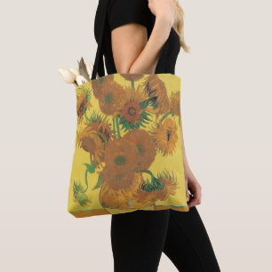 Tote Bag Vincent van Gogh - Vase avec quinze tournesols