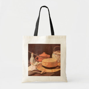 Tote Bag Vincent van Gogh - Vie morte avec Casquette de pai