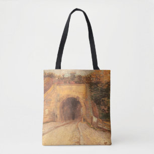 Tote Bag Vincent van Gogh - Voie routière sous le viaduc