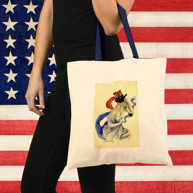 Tote Bag Vintage 4 juillet Patriotique (Créateur téléchargé)