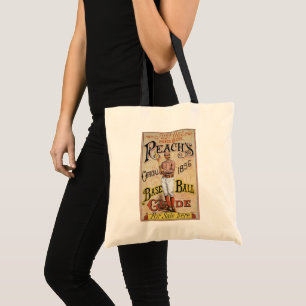 Tote Bag Vintage Baseball Sportif, Illustration de la Couve
