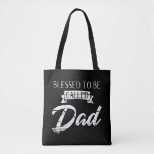 Tote Bag Vintage Béni D'Être Appelé Papa Fête des pères